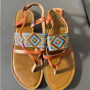 NWOT Mossimo Boho Sandals